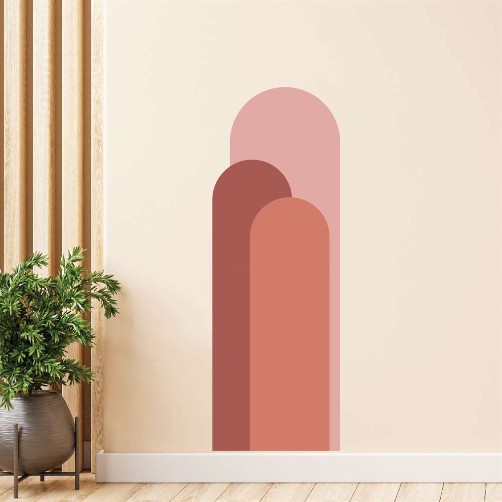 Bohemian Arch Wall Stickers Li - Pvc Panel Background recension och pris
